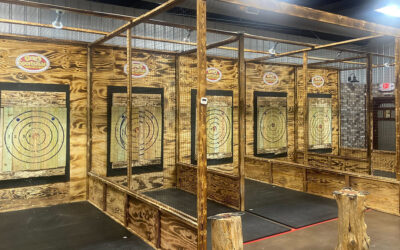 Axe Throwing Northwest Arkansas at Ozark Sportsman